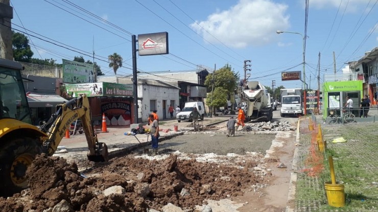 Avances de obra vial en Bosques